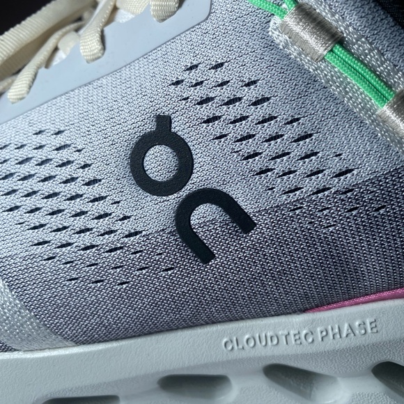 ON Men's Athletic Shoes - Gray and Pink - Picture 7 of 10